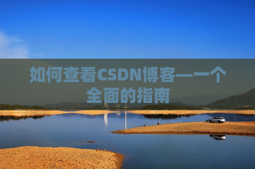 如何查看CSDN博客—一个全面的指南